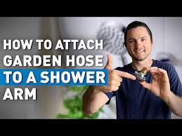 Attach Garden Hose To Shower Arm