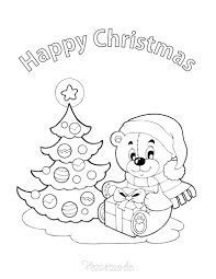 Includes images of baby animals, flowers, rain showers, and more. 130 Free Christmas Coloring Pages For Kids Adults