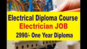 one year electrical diploma course