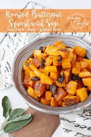roasted ernut squash with sage