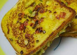 street style bread omelette recipe by
