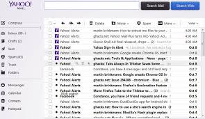 style of text on the new yahoo mail