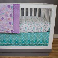 Crib Bedding Mermaid Baby Bedding