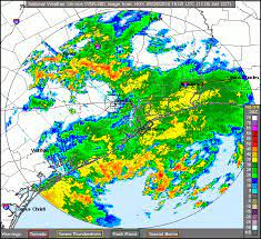 Strong storms move through Houston from ...