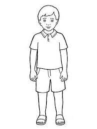 Other great ideas for text: Standing Boy Coloring Pages By Paul Clipart Black And White Boy Drawing Coloring Pages For Boys