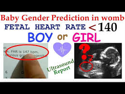 Baby Boy Or Girl In Womb Gender Prediction By Heartbeat Ultrasound Report By Fetal Heart Rate Fhr