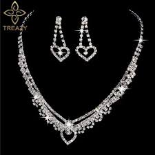 crystal rhinestone bridal jewelry sets