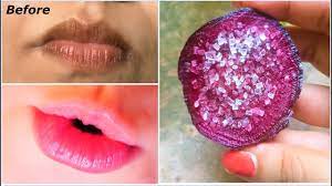 soft pink lips with beetroot honey