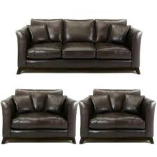 black leather sofa sets