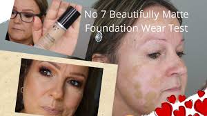 foundation wear test for wrinkly
