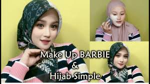 make up barbie dan hijab simple budget