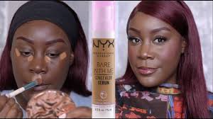 nyx bare with me concealer serum deep