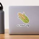 A-maiz-ing Corn Pun" Sticker for Sale by tinasbub | Redbubble