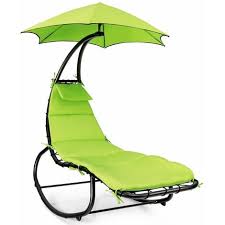 Patio Hammock Lounge Chair With Canopy