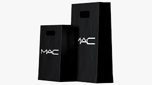 mac cosmetics ping bags 3d model