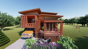 Klik di sini untuk melihat berbagai desain rumah minimalis lainnya. Desain Rumah Kayu Minimalis 8x10m Denah Dan Interior Rumah Panggung Pedesaan Wood House Design Youtube