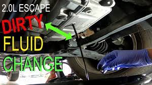 how to change transmission fluid in a