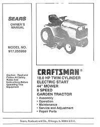 craftsman 917 255950 owner s manual pdf