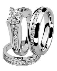 Trio Wedding Ring Sets Jared White Gold Wedding Rings