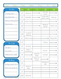 Time Management Templates Doc Cleaning Schedule Printable To
