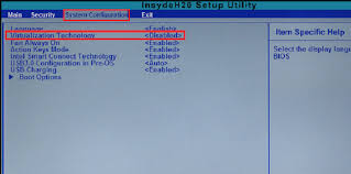 how to enable virtualization vt on
