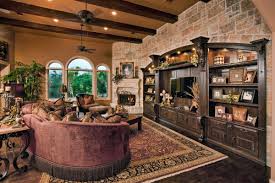 living room hill country interiors