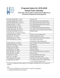 Helps for better answers when those answering know your location. Proposed 2019 2020 School Year Calendar Approved By Board Of Trustees