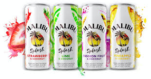 Malibu is a coconut flavored liqueur, made with caribbean rum, and possessing an alcohol content by volume of 21.0 % (42 proof). Here S Where To Buy Malibu Splash Canned Cocktails For A Taste Of Summer