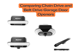vs belt drive garage door opener