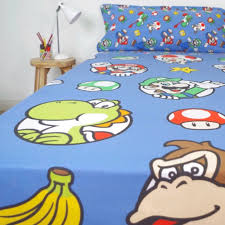 Super Mario Sheets Set Bed 90cm