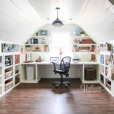 Craft room studio ~ upcycle thrift store furniture and refresh it with new paint. Craft Room Storage And Organization Ideas For Every Budget