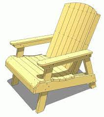 Chair Plans Wooden Lawn Chairs