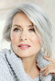 gray hair and makeup cindy hattersley