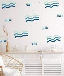 Waves Wall Decals Design Your Own Earth