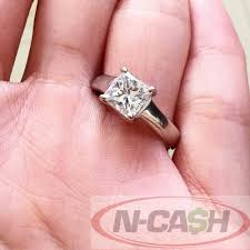 1 5 carat princess cut diamond ring n