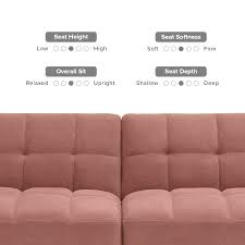 mopio aaron futon sofa bed old rosa