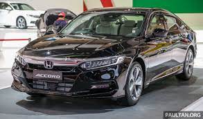 If you're looking for a reasonably priced midsize family sedan with the latest in driver safety, suspension and infotainment technology, the new 2018 honda accord leads the pack. Giias 2019 Honda Accord Launched 1 5t For Rm206k Paultan Org