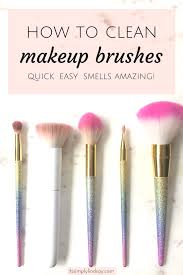 how to wash your makeup brushes it s