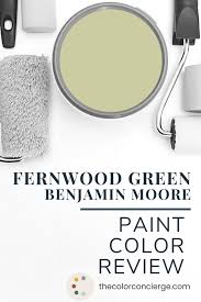 Benjamin Moore Fernwood Green Color