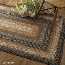 brown braided rugs enhance your home
