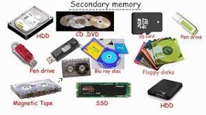 secondary storage devices you