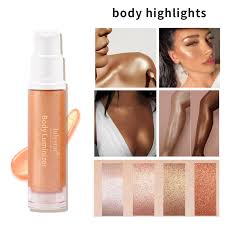 body highlighter makeup smooth glow