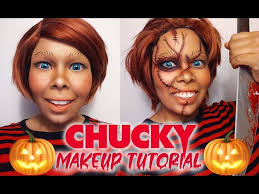 chucky makeup tutorial