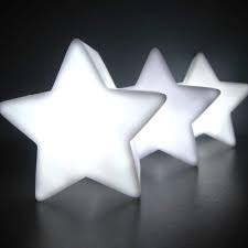 Light Up Centerpiece Led Star Lamps With White Light Set Of 6 Battery Operated Led Light Up Centerpiece Star Lamps With Glowing White Light Star