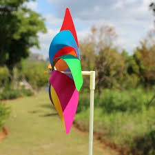 Kids Colorful Wind Spinner Pinwheels