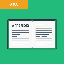 apa how to cite an appendix update