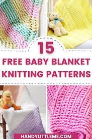 Garter stitch ruffles knitting patterns baby blanket. 15 Free Baby Blanket Knitting Patterns Handy Little Me