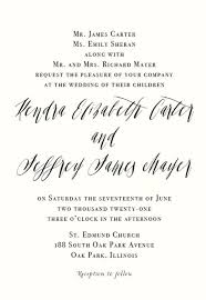 wedding invitation wording beacon