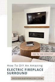 Electric Fireplace Surround