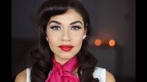 1950 s inspired makeup tutorial eman